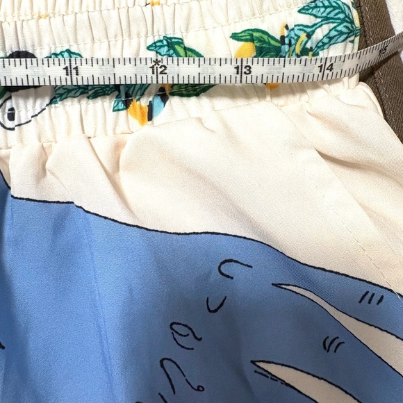 Floral and Unique Patterned Wide Leg Light Weight Pants - Picture 3 of 4